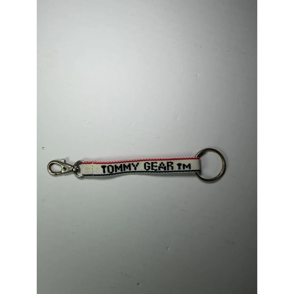 Vintage NOS Tommy Hilfiger Tommy Gear Keychain Lanyard